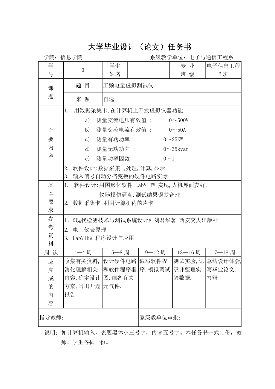 毕业设计（论文）工频电量虚拟测试仪.doc_第2页