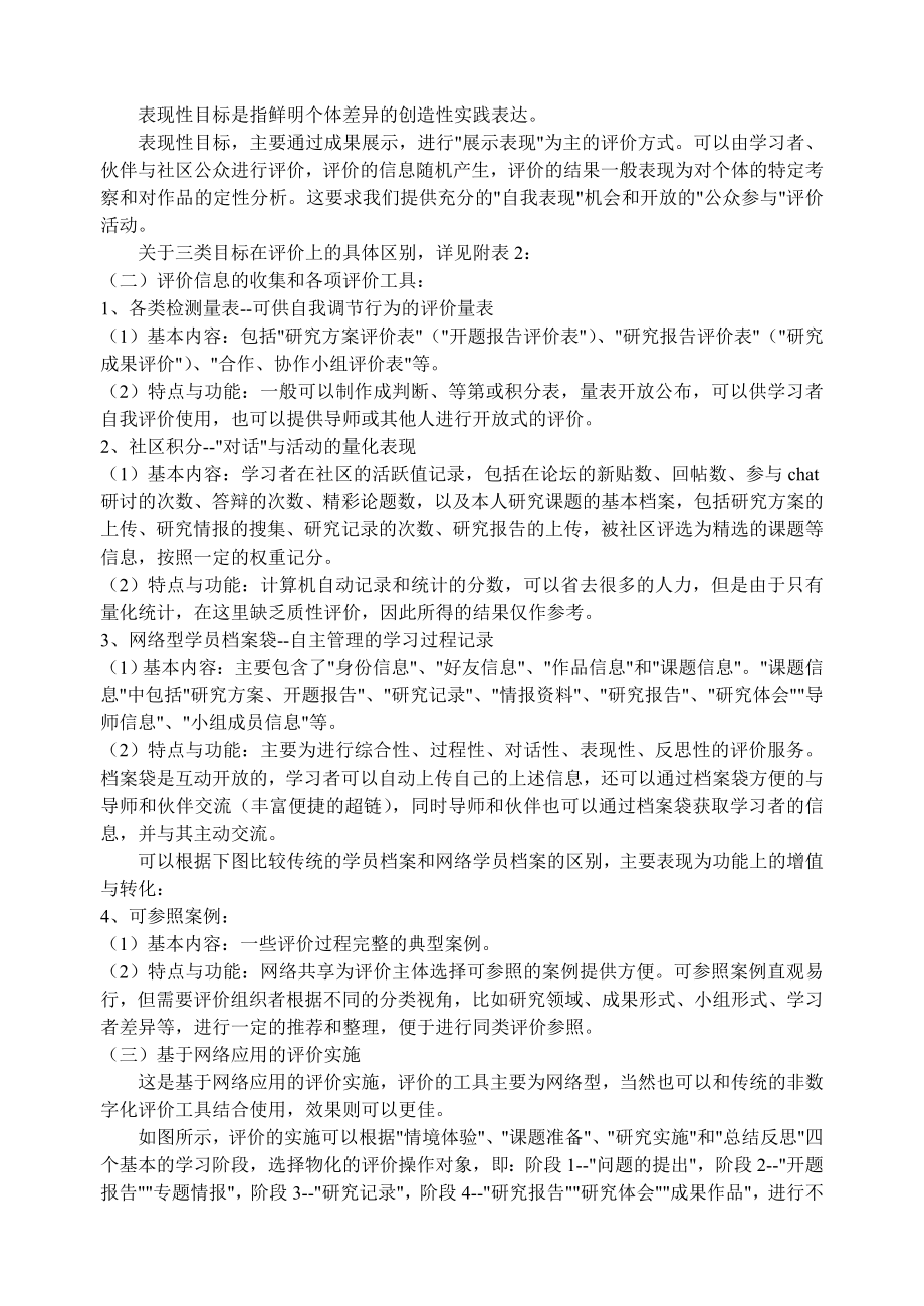 论文（设计）基于网络应用的研究性学习评价思考.doc_第3页