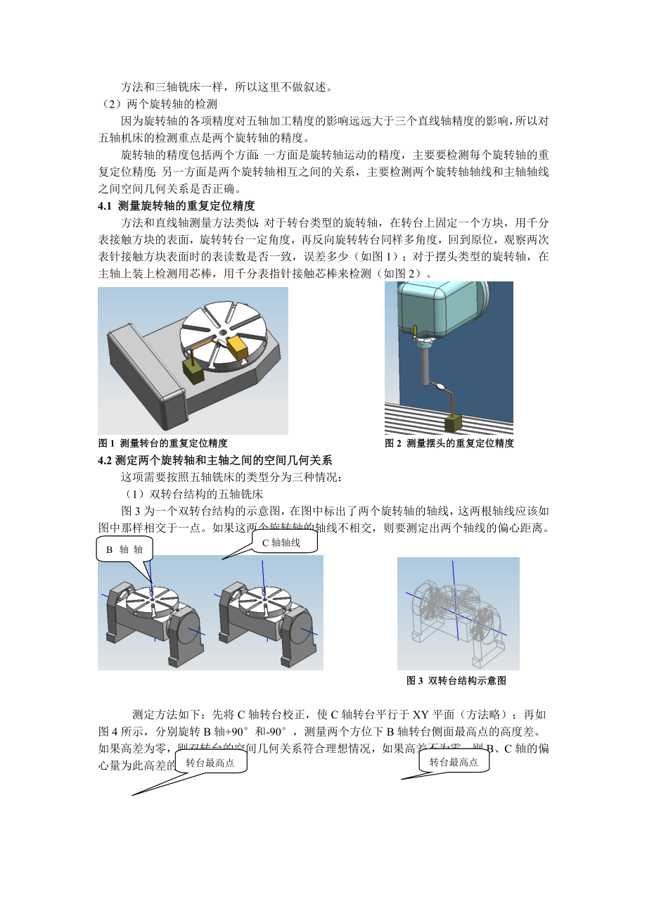 五轴数控机床的运动精度检测剖析.doc_第3页