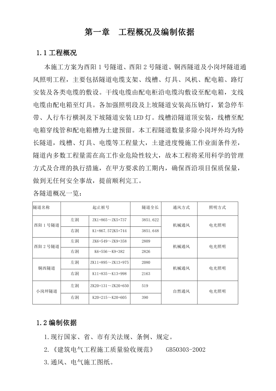 高速公路机电施工方案方针.doc_第1页