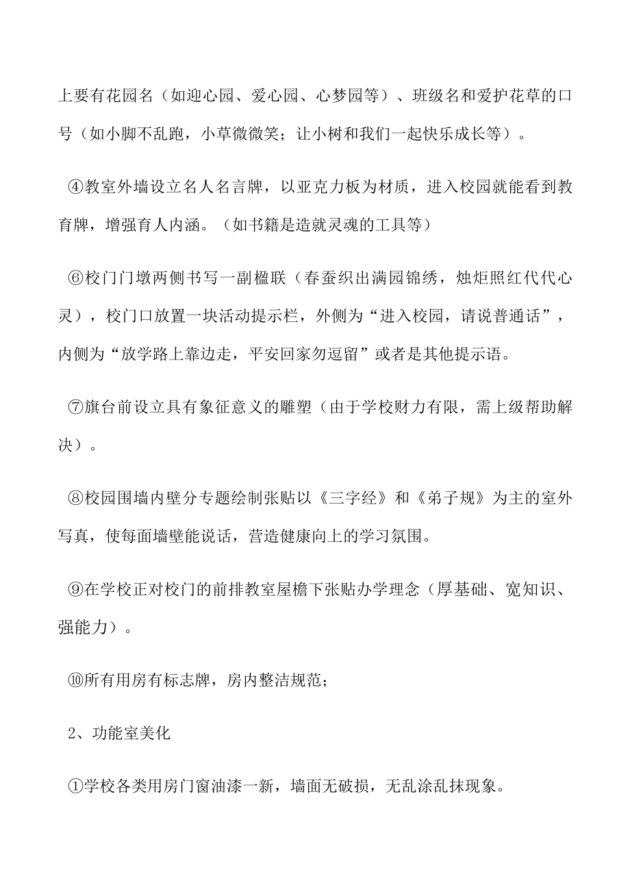 XX小学校园文化建设总体规划实施方案.docx_第3页