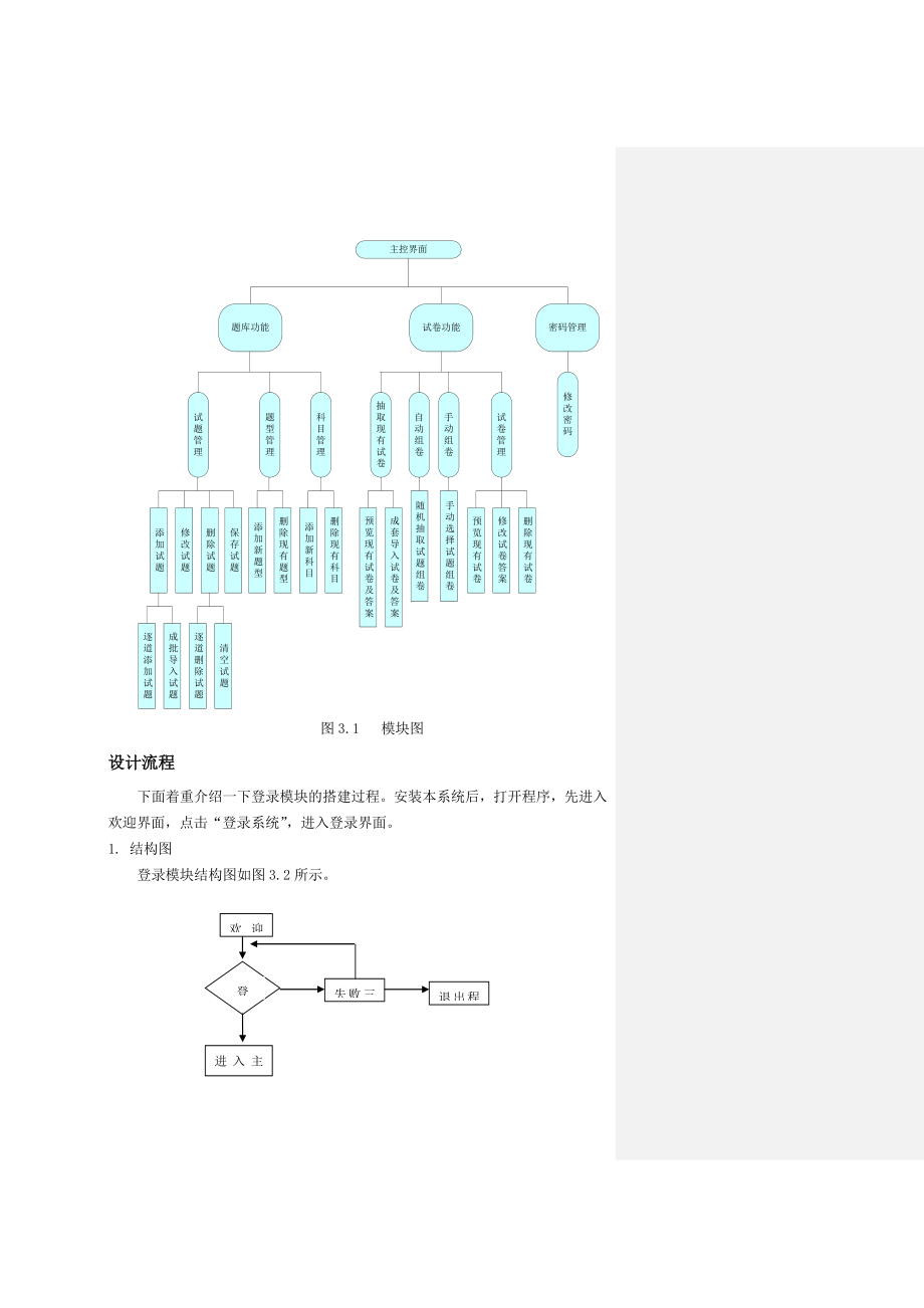 试卷生成与题库管理系统毕业论文 vc++.doc_第3页