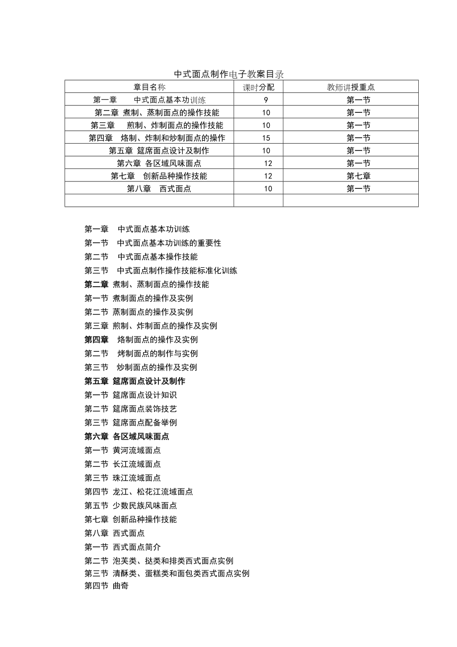 中式面点制作全套教案.doc_第1页