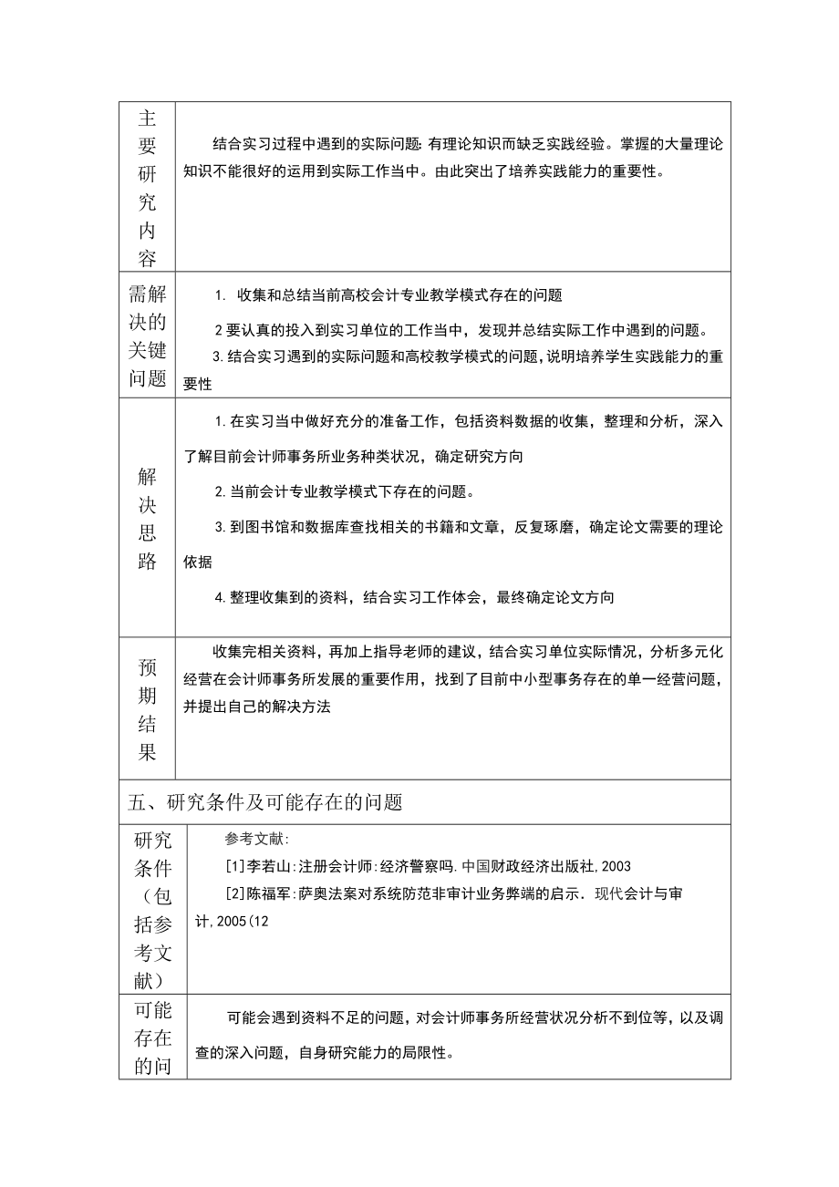 财务管理毕业设计开题报告.doc_第3页