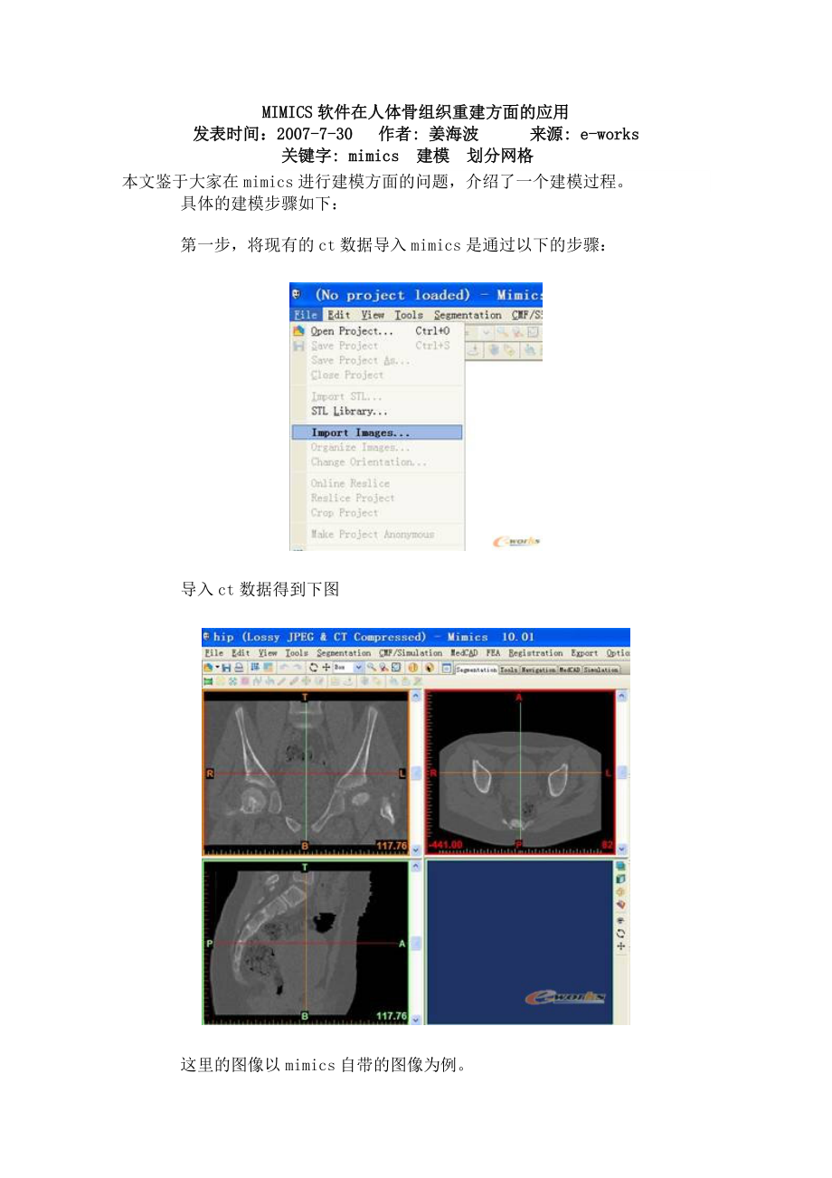 mimics教程(总结)概要.doc_第1页