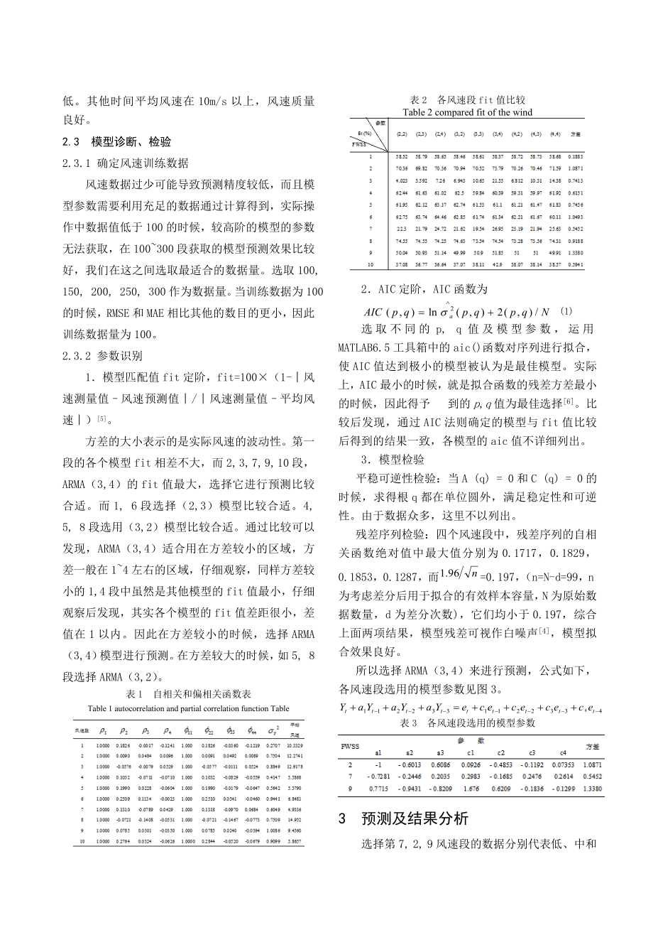 论文（设计）基于时间序列法的风电场风速预测研究.doc_第3页