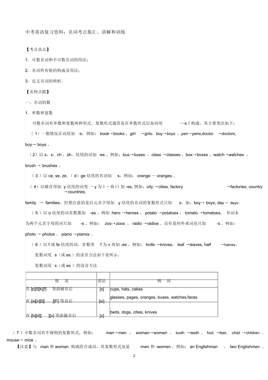 中考英语复习资料大全.docx_第2页