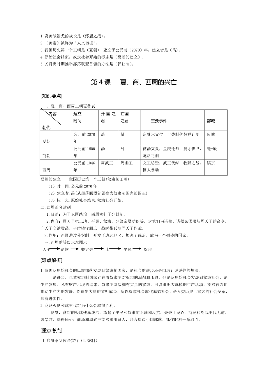 人教版七年级历史上册知识点归纳整理.doc_第3页