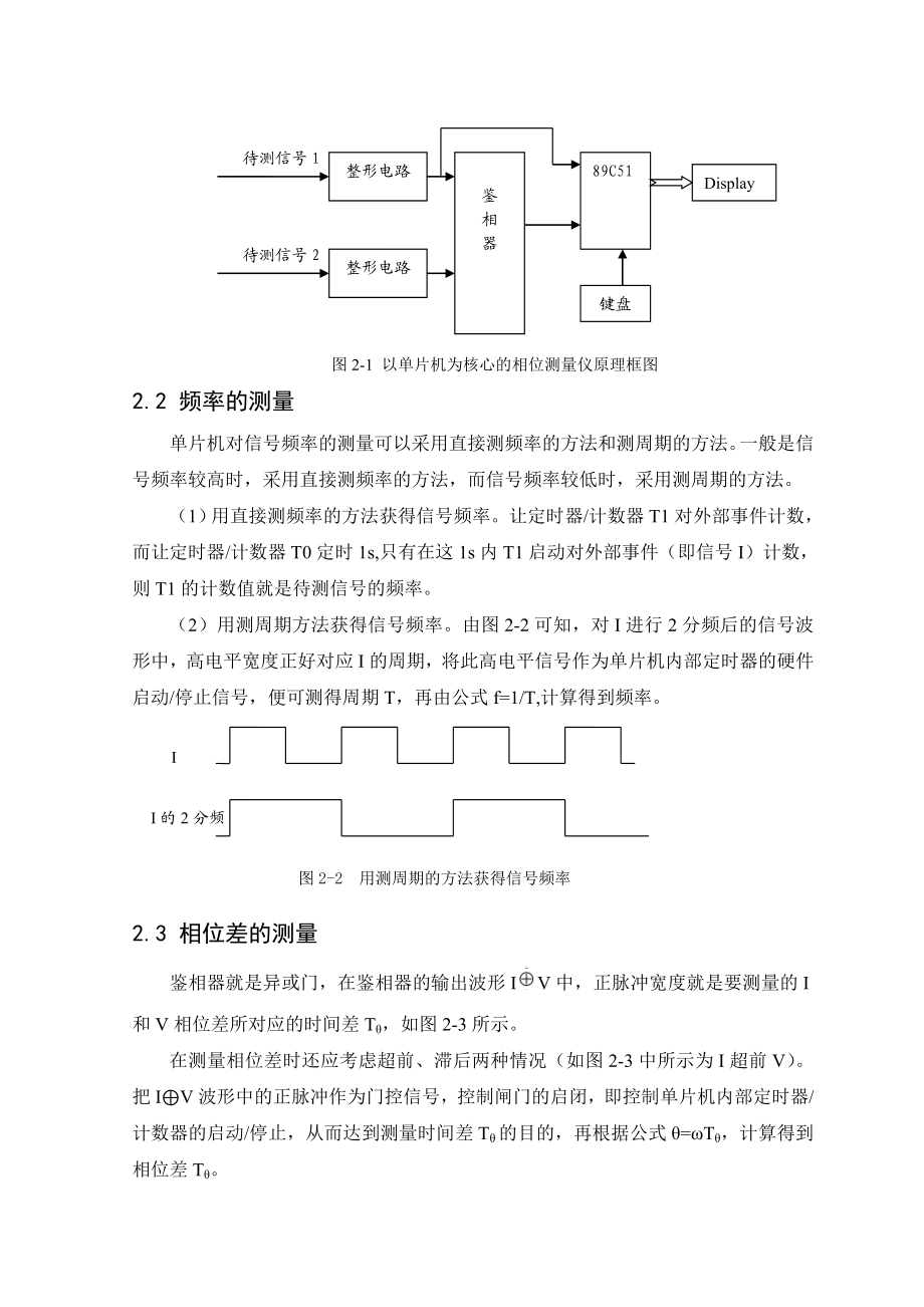 毕业设计（论文）低频相位测量仪软件设计.doc_第3页