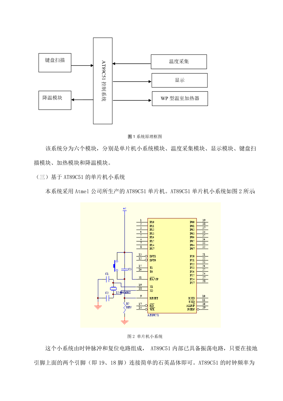 毕业论文基于AT89C51单片机温室大棚温度控制设计16442.doc_第2页