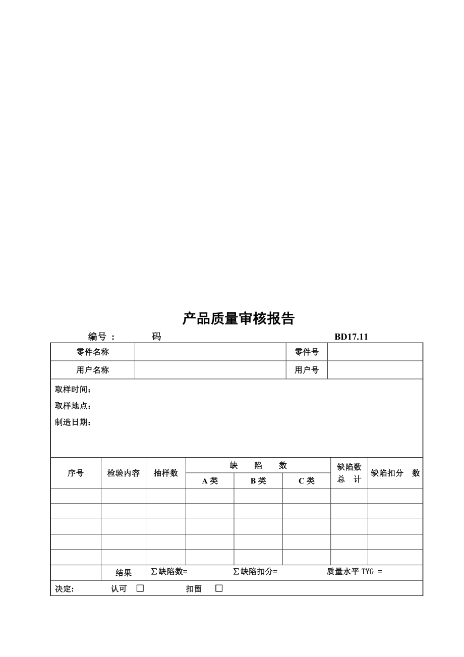 XXXX最新最全的TS16949表格大全.doc_第2页