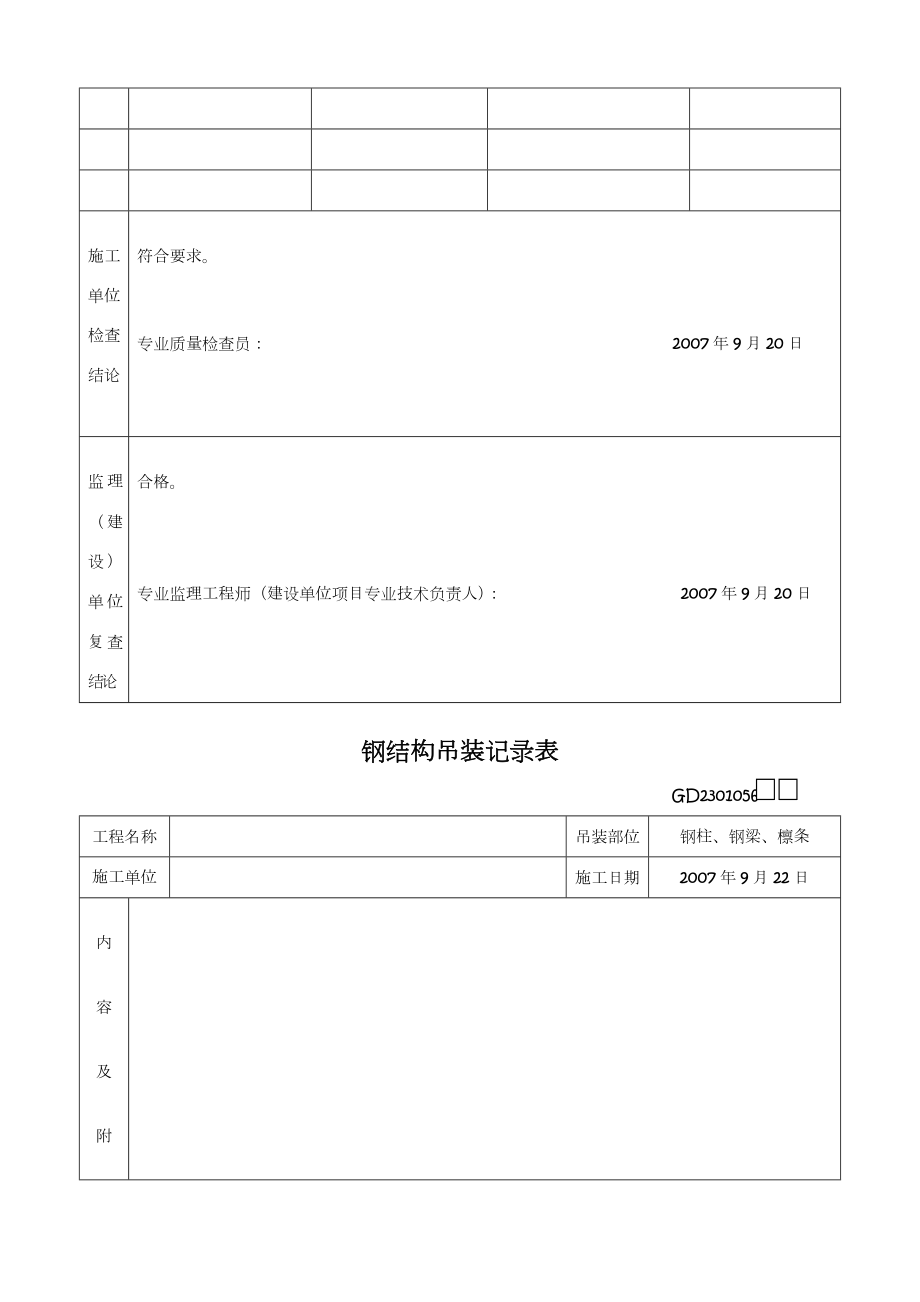 高强度螺栓连接副施工质量检查记录表.doc_第3页