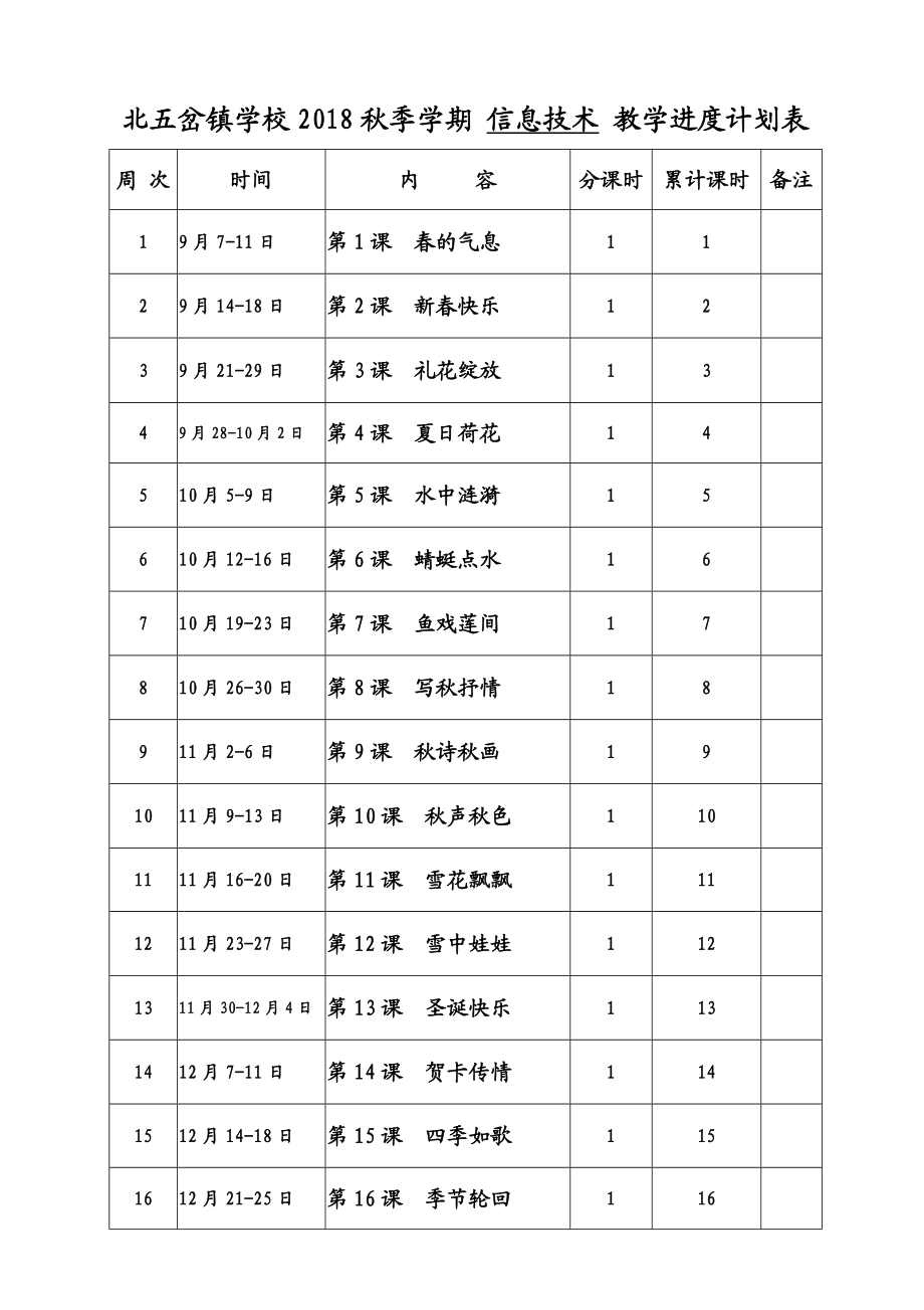 清华版小学五年级(上册)信息技术教学案(全册).doc_第3页