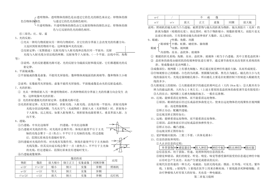 八年级科学上册-全册复习大纲-浙教版.doc_第2页