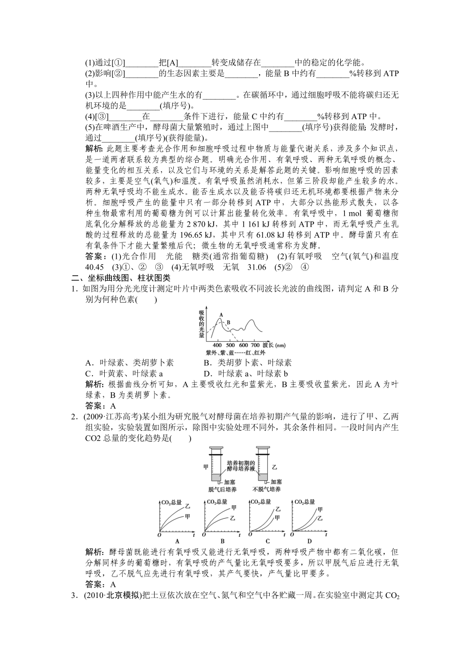 光合作用与呼吸作用相关题型专训剖析.doc_第3页