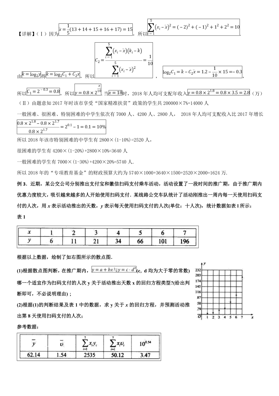 线性回归方程——非线性方程转化为线性方程.doc_第3页