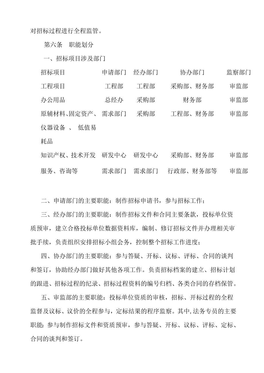 公司招标管理制度(非常实用).doc_第3页