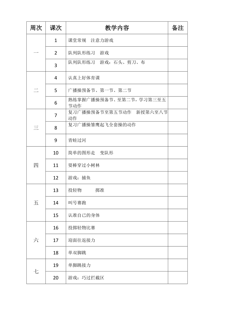 六年级体育全册教案(已整理).doc_第3页