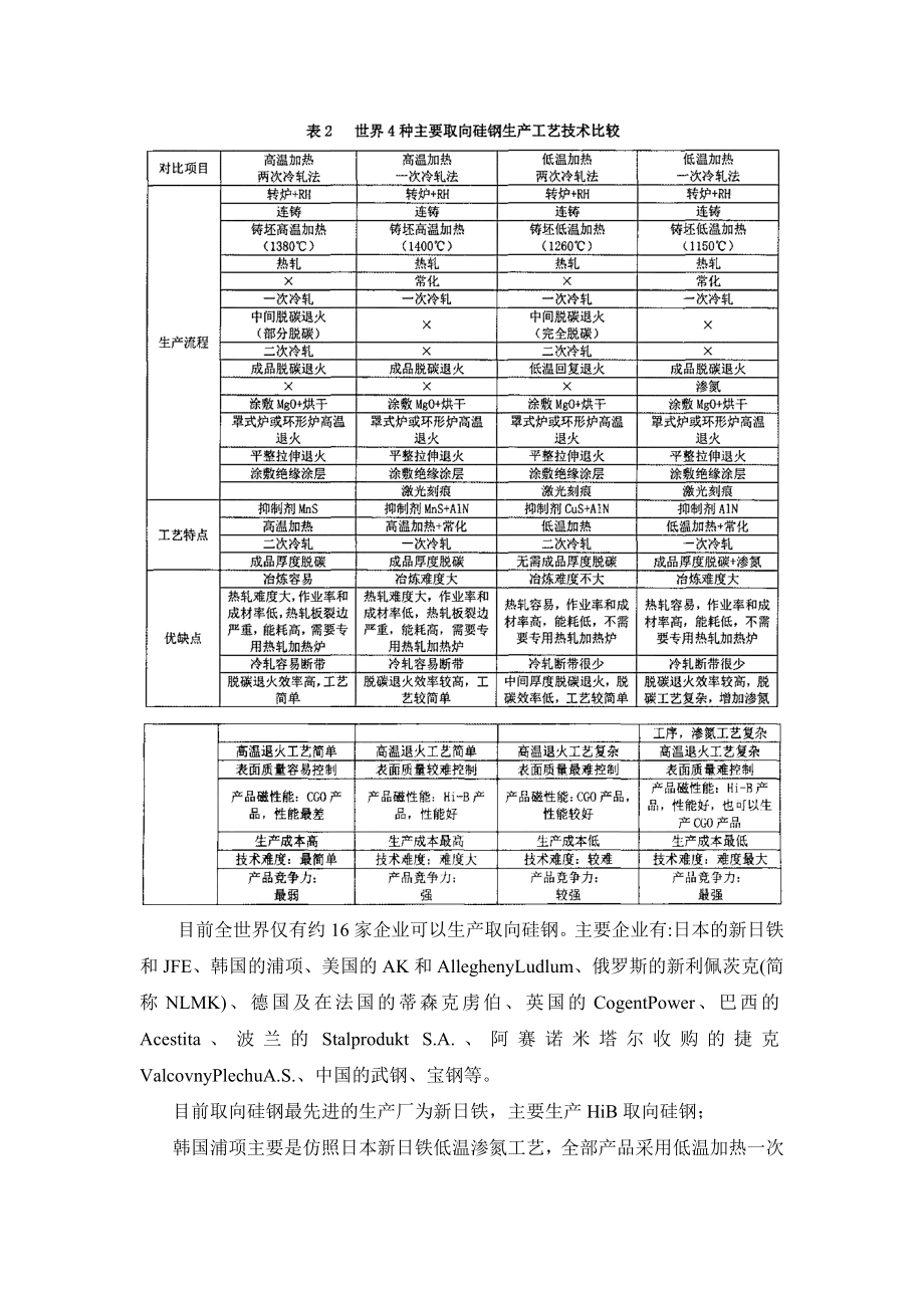 取向硅钢调研报告资料.doc_第2页