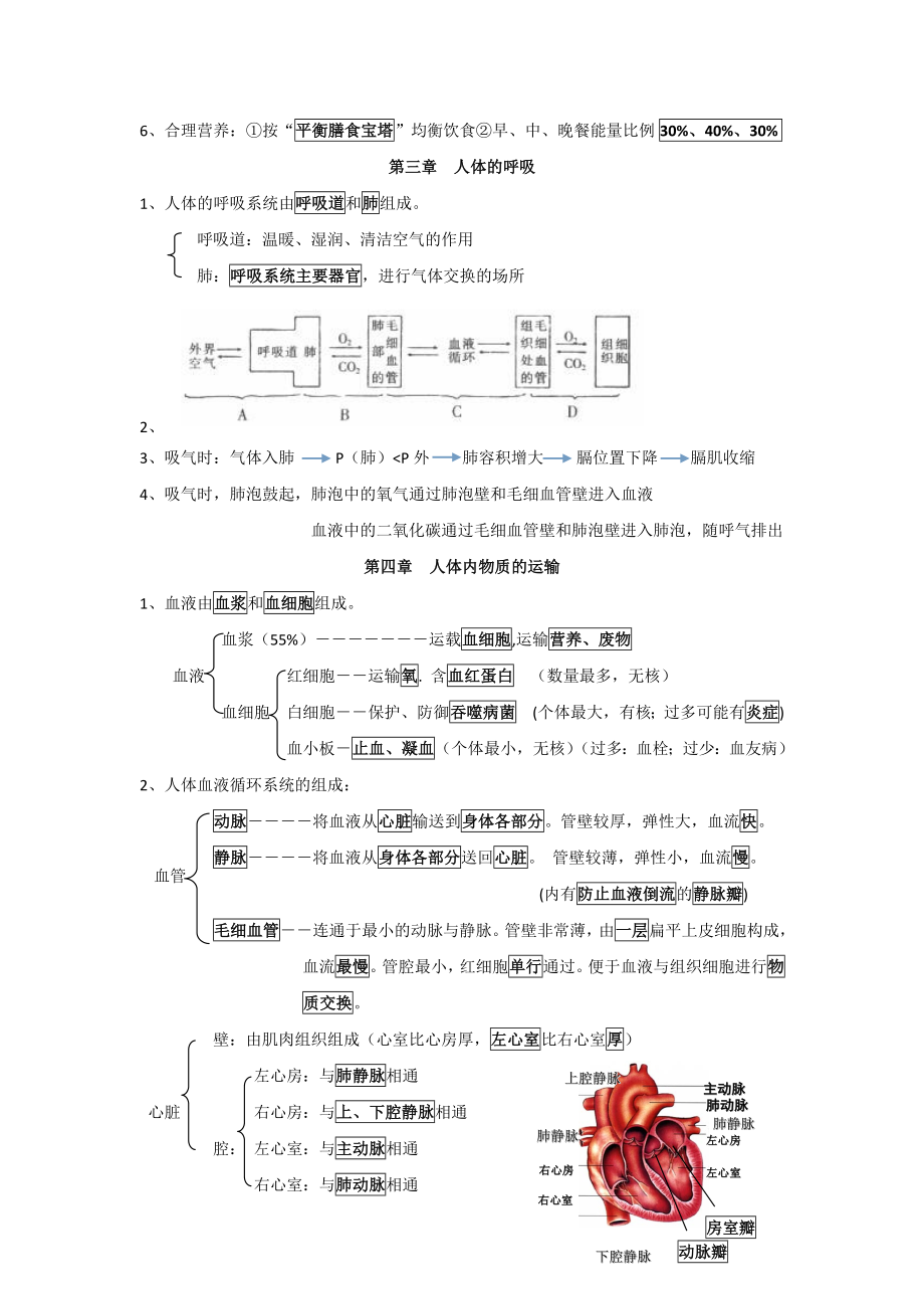 初一生物下册知识点.doc_第2页