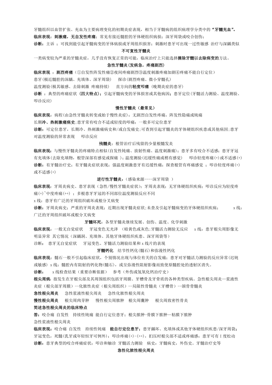 口腔科学复习重点名解简答几份结合体.doc_第3页