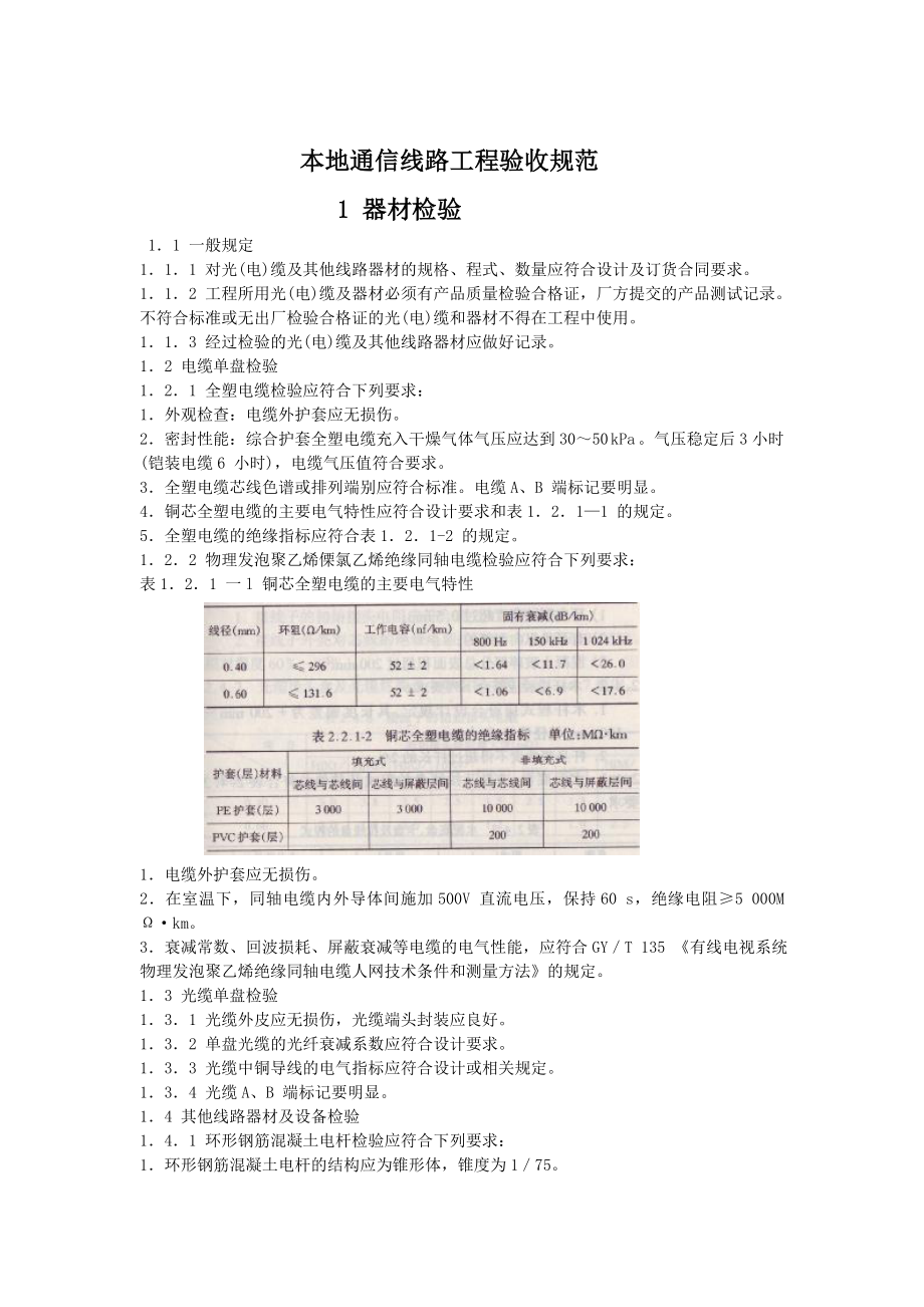 通信线路工程验收规范.doc_第1页