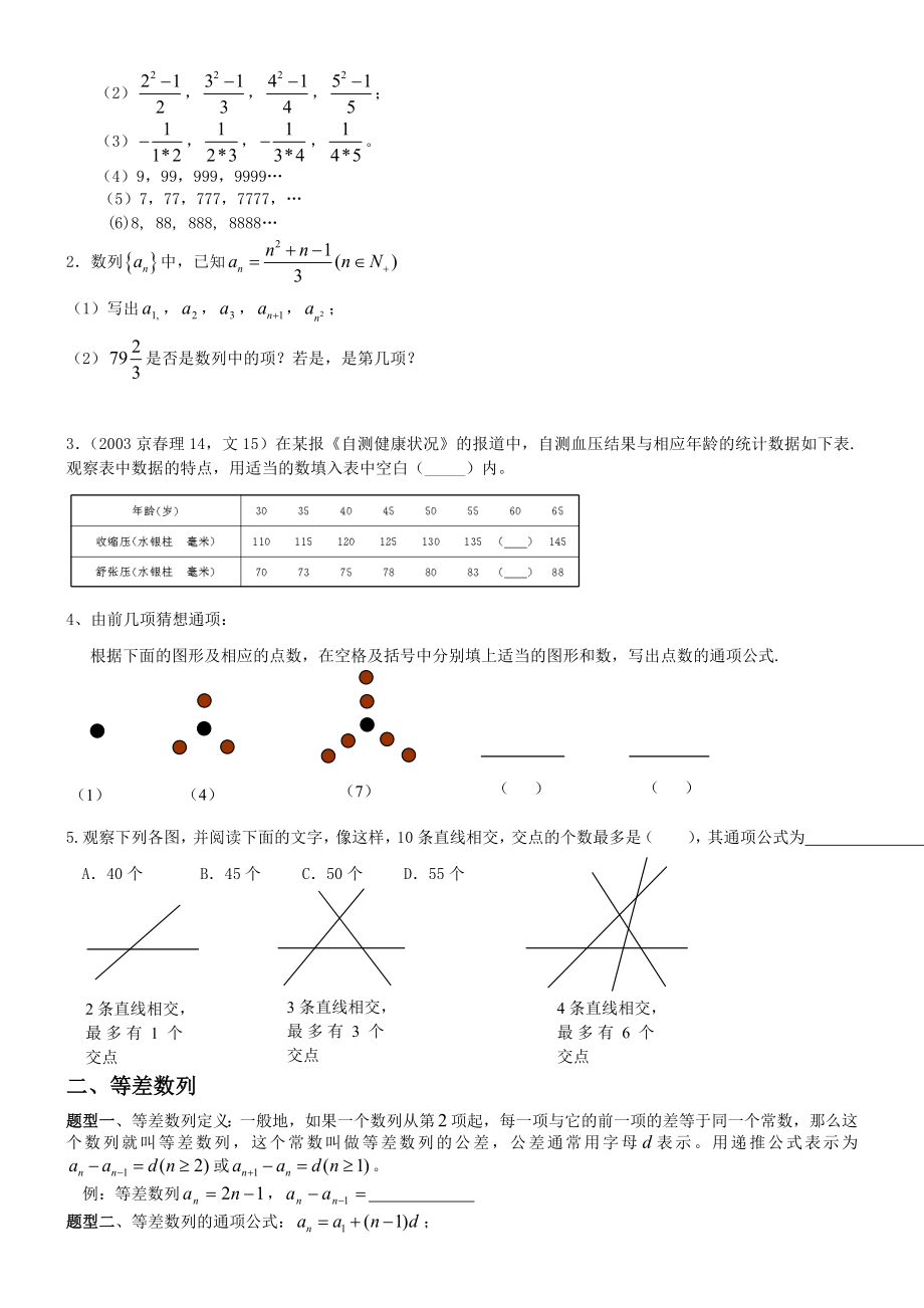 高三总复习数列知识点及题型归纳总结.doc_第2页