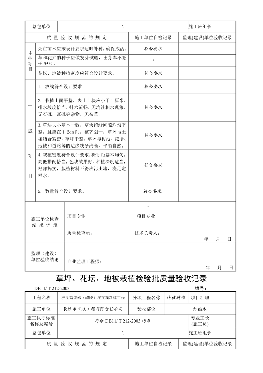 地被种植检验批质量验收记录资料.doc_第3页