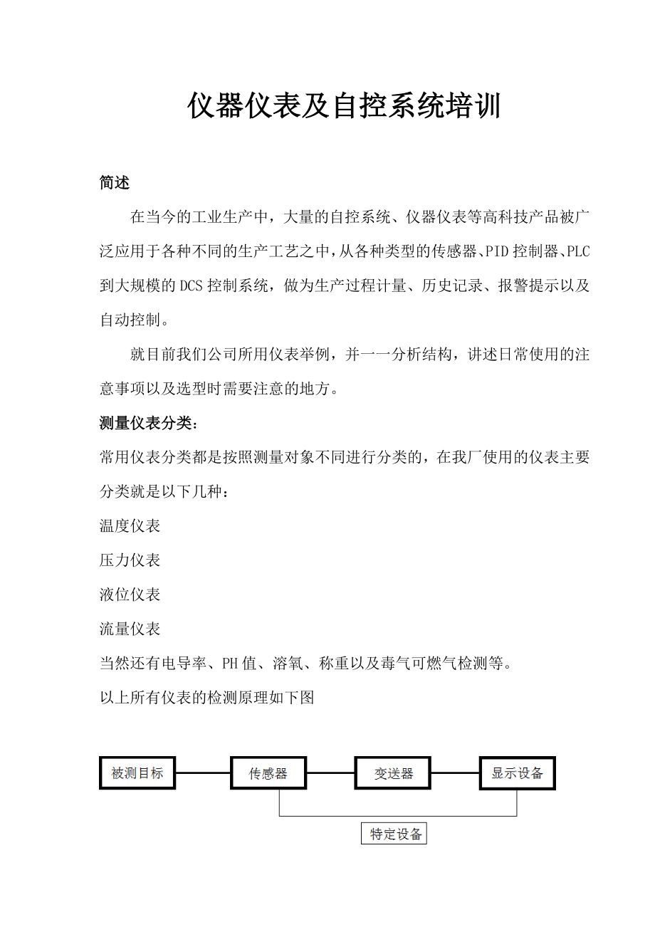 化工仪表培训.doc_第1页