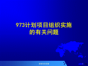 计划项目组织实施的有关问题课件.pptx