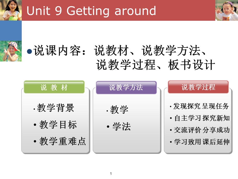 说教材说教学方法说数学过程版书设计模板课件.pptx_第1页