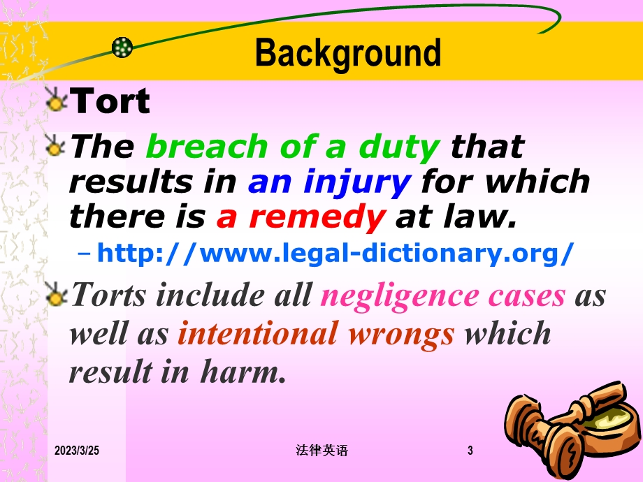 Lesson-Ten--Tort-Law-何家弘法律英语配套ppt课件.ppt_第3页