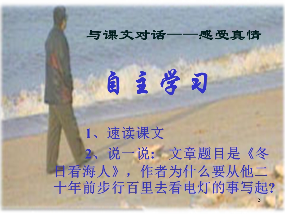 鲁教版七年级下册《冬日看海人》ppt课件.ppt_第3页