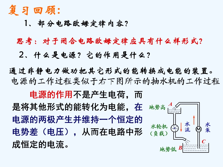 闭合电路欧姆定律(超精品+动画)课件.ppt_第2页