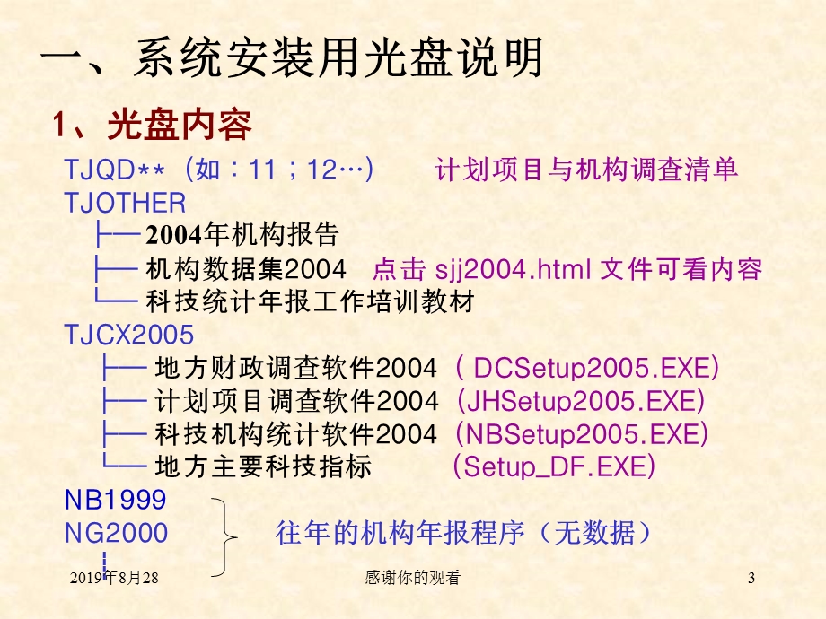 科技统计计算机系统使用说明课件.ppt_第3页