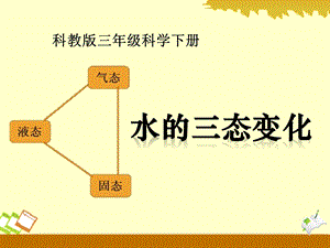 《水的三态变化》温度和水的变化课件.ppt