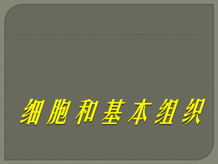 细胞和基本组织课件.ppt_第1页