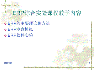 ERP系统的发展历程课件.ppt