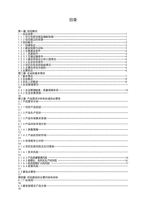 汽车冲压产品扩建生产项目可行性研究报告.doc