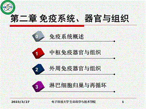 免疫学精选ppt课件免疫系统、器官与组织.ppt