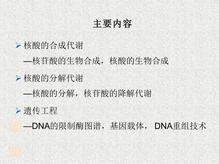 考研必备食品生物化学ppt华南理工宁正祥第13章核酸代谢授课课件.ppt_第2页