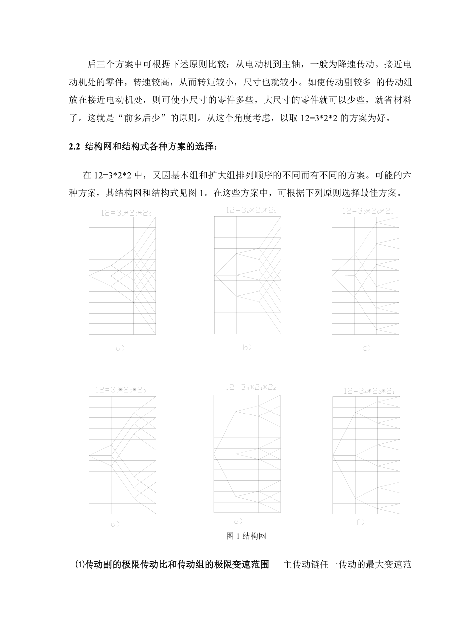 金属切削机床课程设计铣床主轴箱设计【完整图纸】.doc_第3页