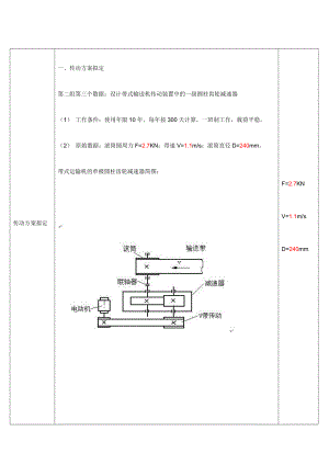 一级圆柱齿轮传动课程设计.doc