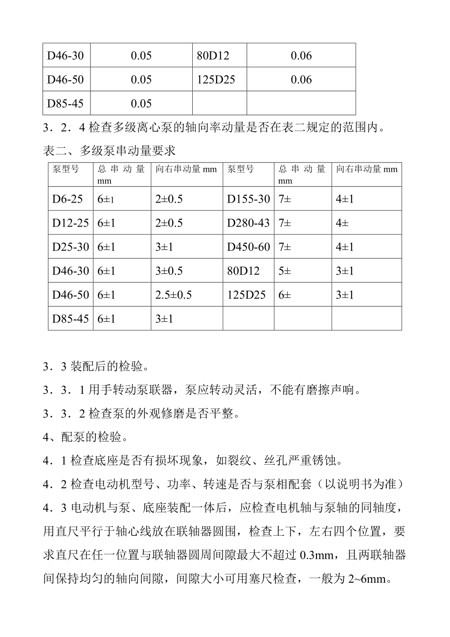 泵的装配检验规范操作指导书.doc_第2页