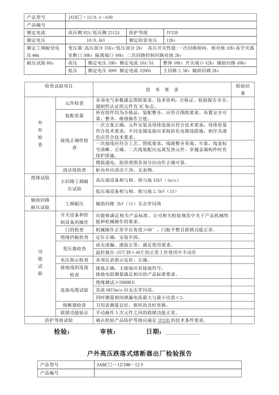 各项出厂检验报告.doc_第2页