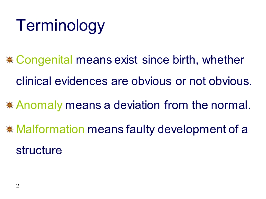 CONGENITAL FETAL ANOMALIES - Amr Nadim：胎儿先天性异常- AMR纳迪姆课件.ppt_第2页