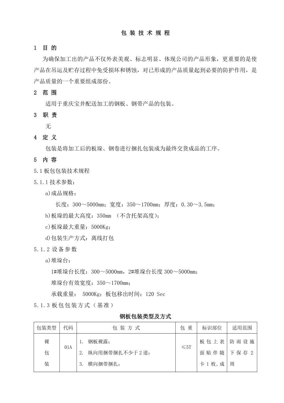 钢材加工配送企业包装技术规程.doc_第2页