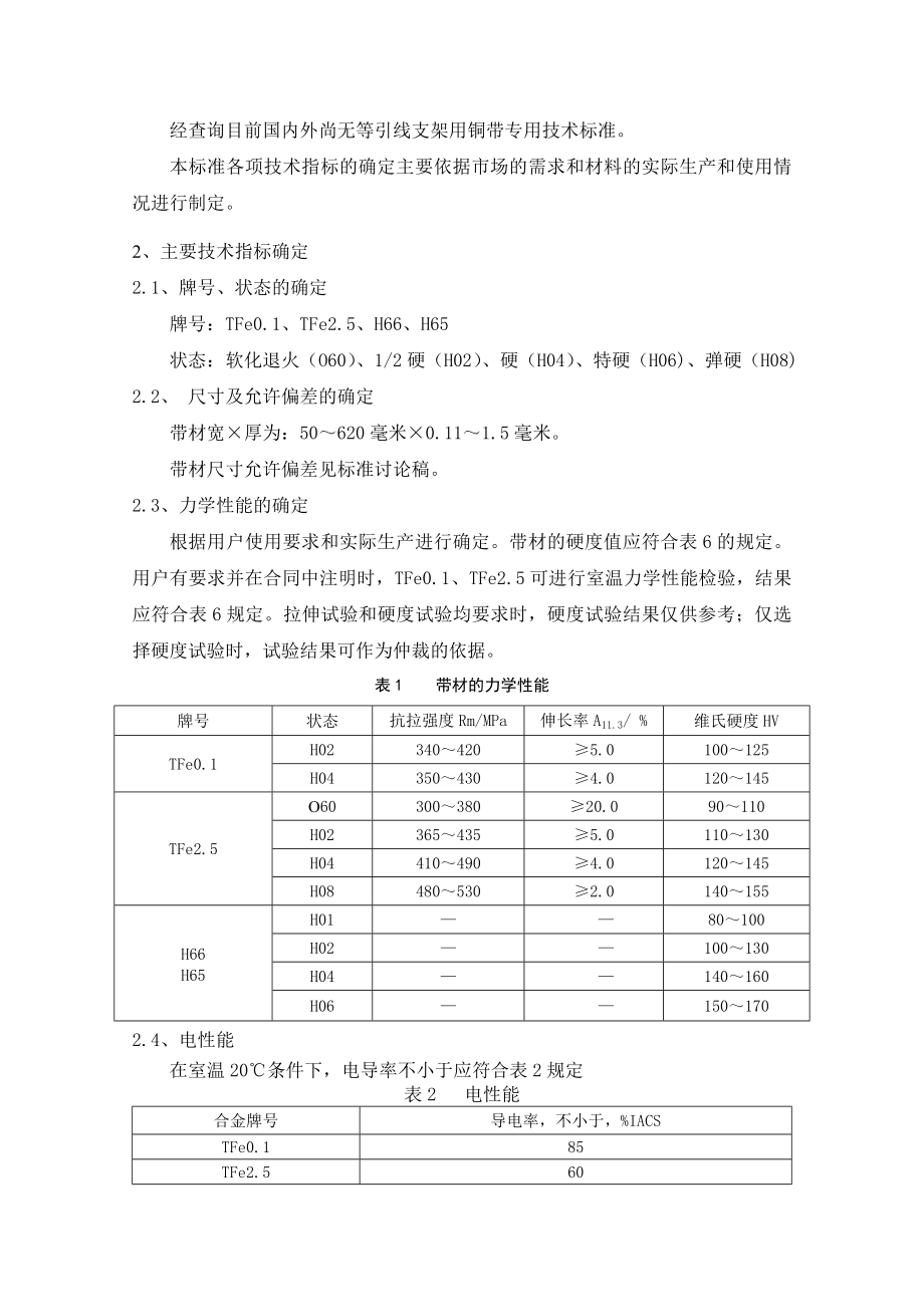 行业标准《灯引线支架用铜带》 .doc_第2页