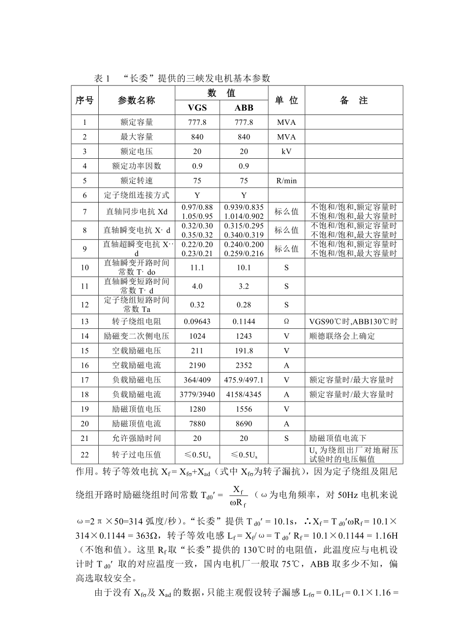 毕业论文（设计）同步发电机灭磁电阻的吸能容量.doc_第2页