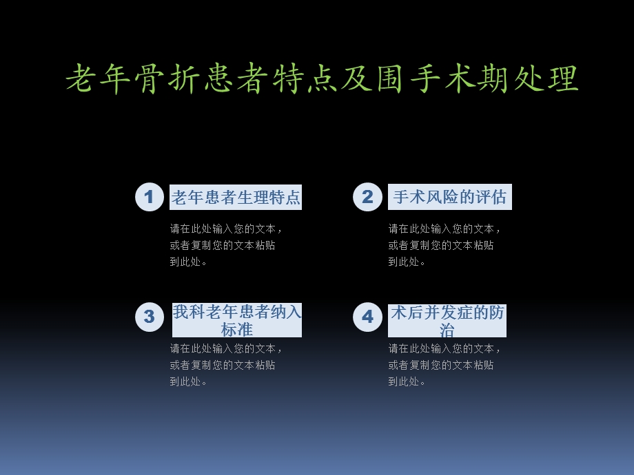 老年骨折患者风险评估围手术期处理及术后并发症预防课件.ppt_第1页